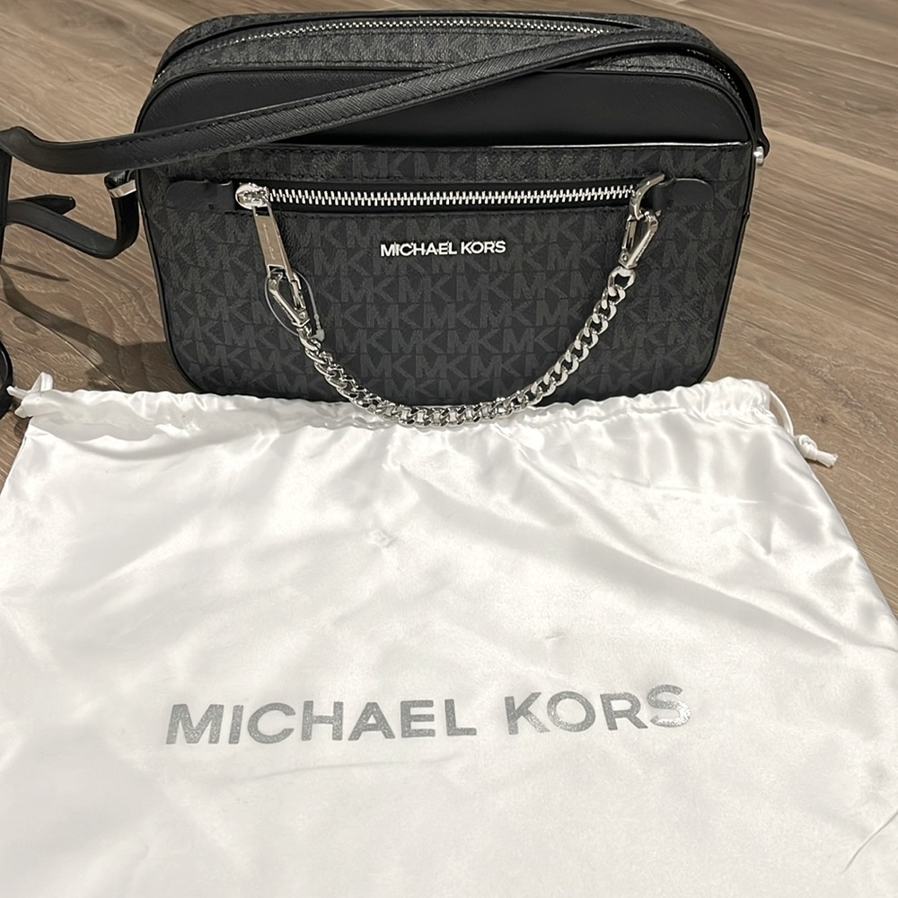 NWT Michael Kors monogram crossbody